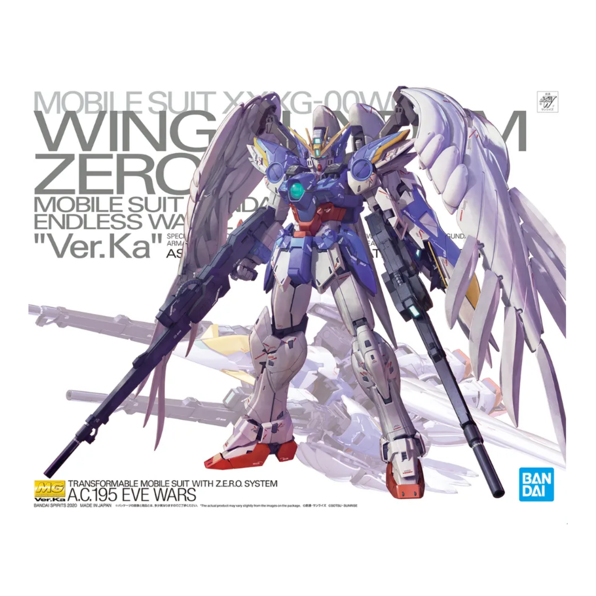 Gunpla MG 1/100 Wing Gundam Zero EW Ver. Ka-Bandai-Ace Cards & Collectibles