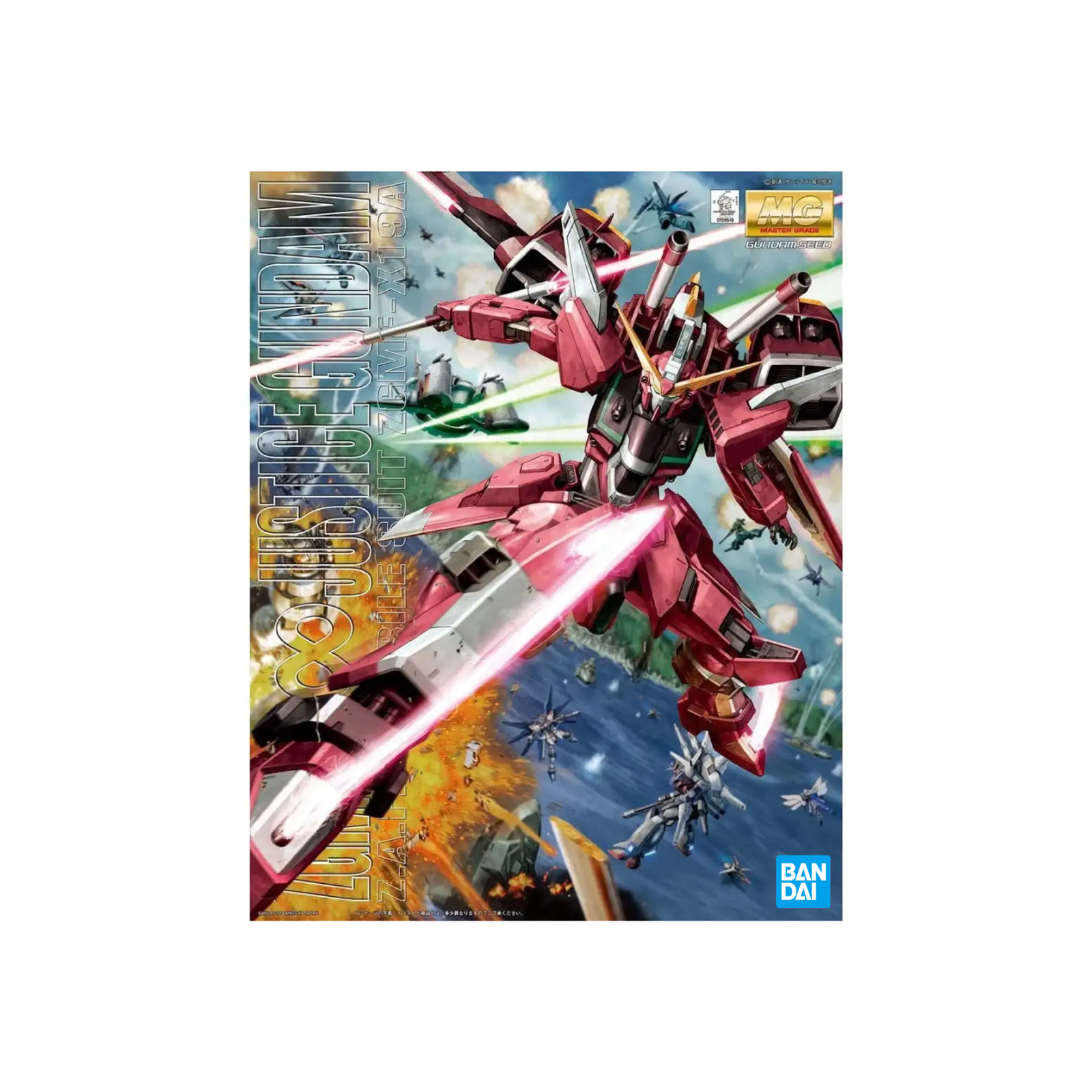 Gunpla MG ZGMF-X19A Infinite Justice Gundam-Bandai-Ace Cards & Collectibles