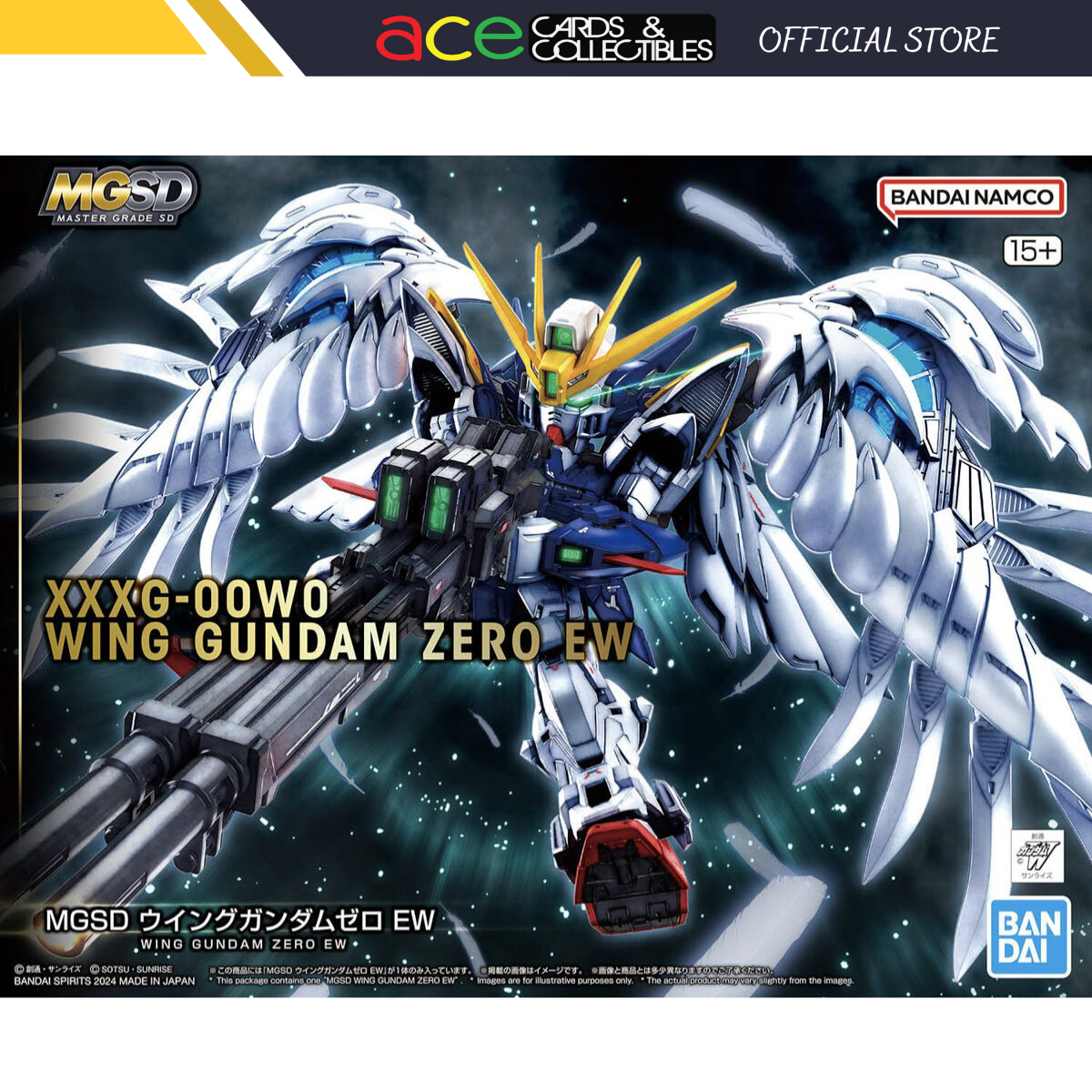 Gunpla MGSD Wing Gundam Zero Ew-Bandai-Ace Cards &amp; Collectibles