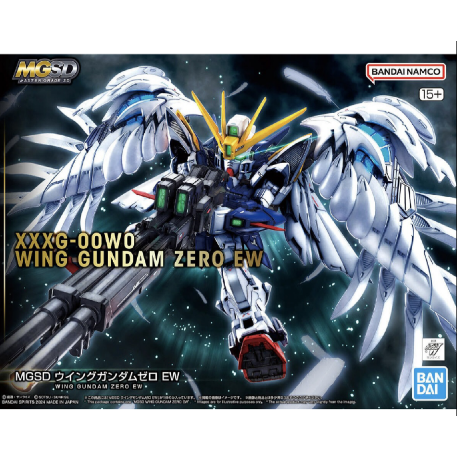 Gunpla MGSD Wing Gundam Zero Ew-Bandai-Ace Cards & Collectibles