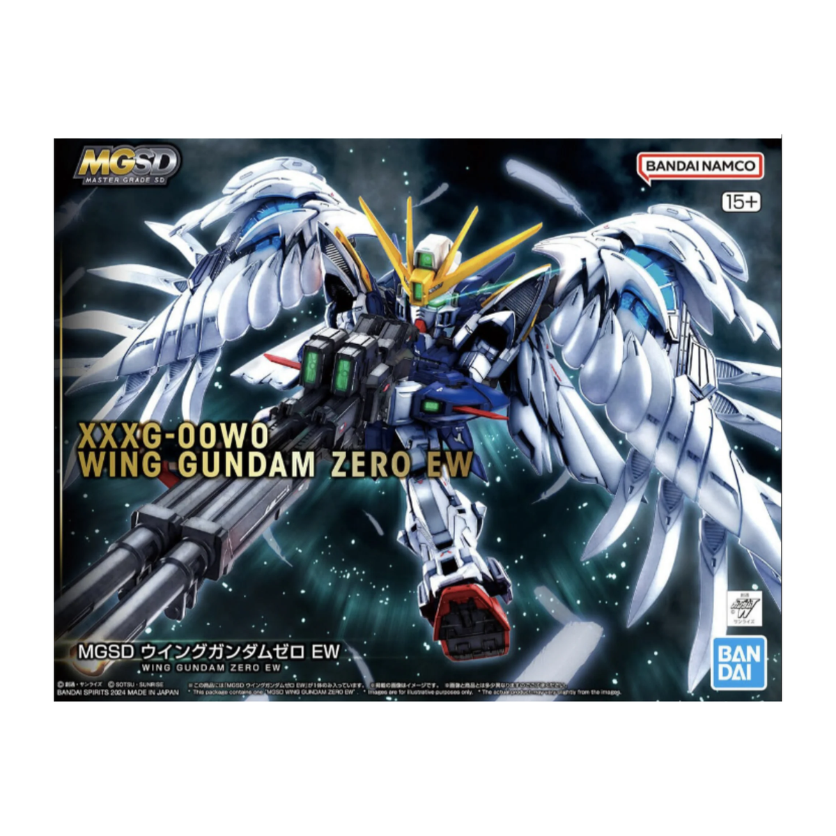 Gunpla MGSD Wing Gundam Zero Ew-Bandai-Ace Cards & Collectibles