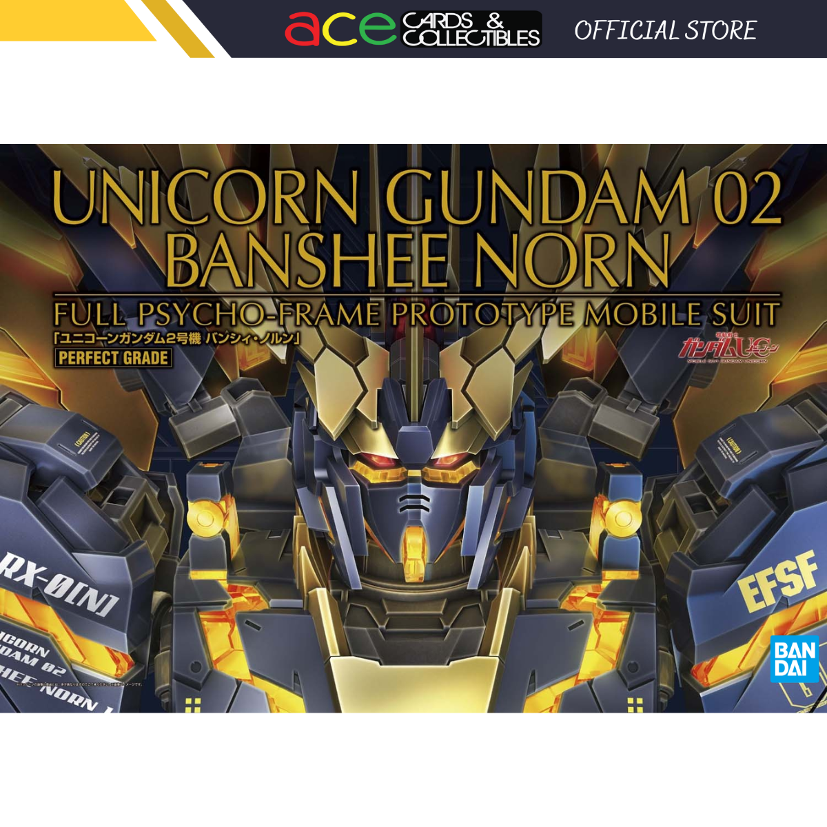 Gunpla PG 1/60 RX-0 (N) Unicorn Gundam 02 Banshee Norn-Bandai-Ace Cards & Collectibles