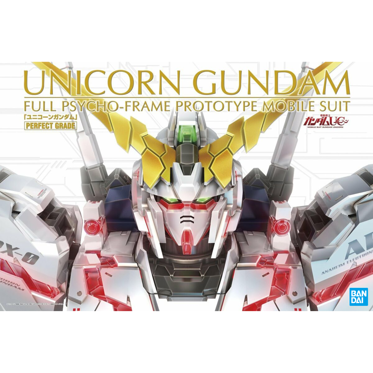 Gunpla PG 1/60 RX-0 Unicorn Gundam-Bandai-Ace Cards & Collectibles