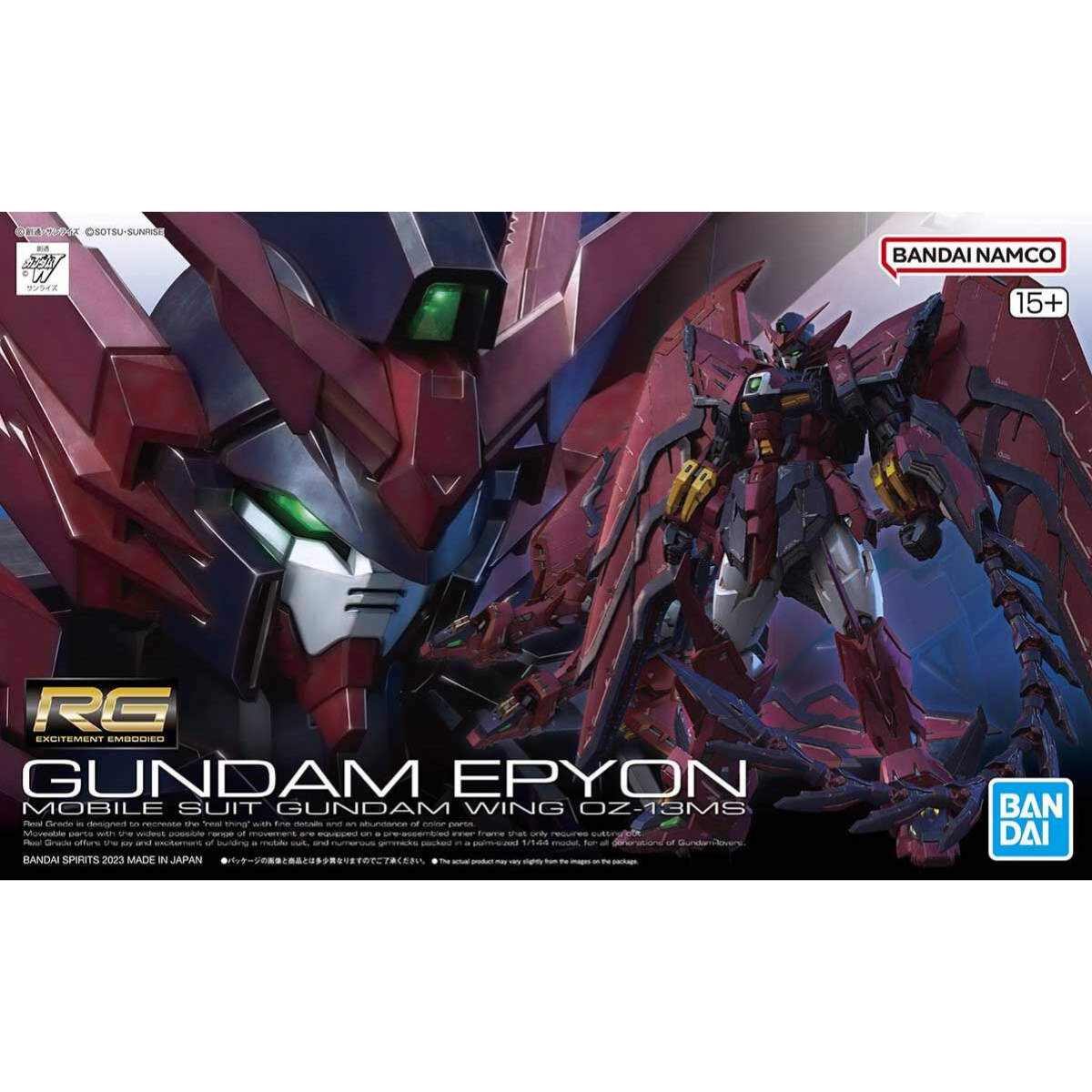 Gunpla RG 1/144 Gundam Epyon-Bandai-Ace Cards & Collectibles