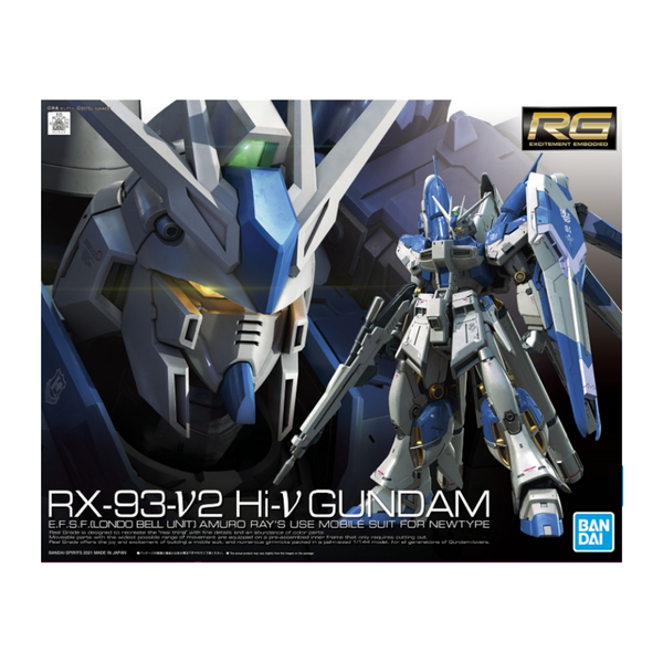 Gunpla RG 1/144 Hi-Nu Gundam-Bandai-Ace Cards & Collectibles