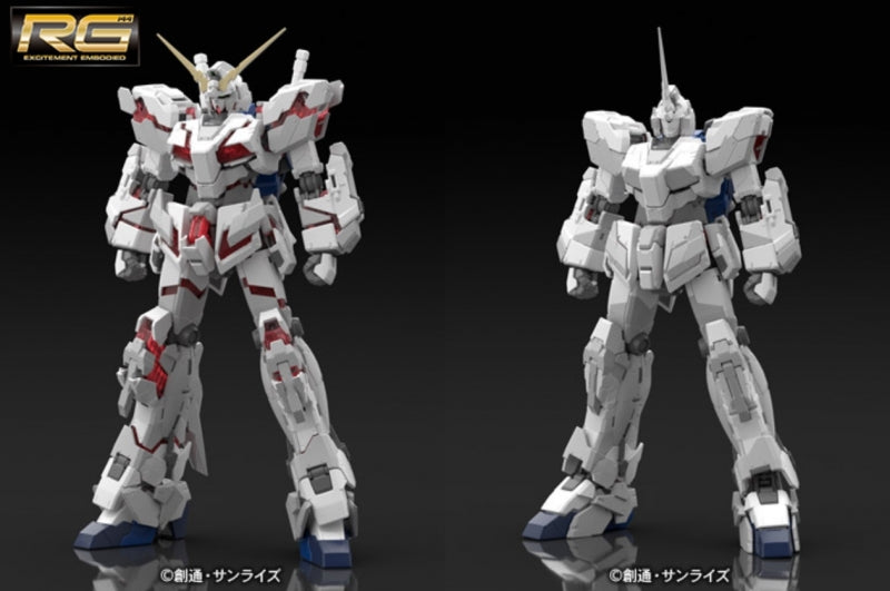Gunpla RG 1/144 RX-0 Unicorn Gundam-Bandai-Ace Cards & Collectibles