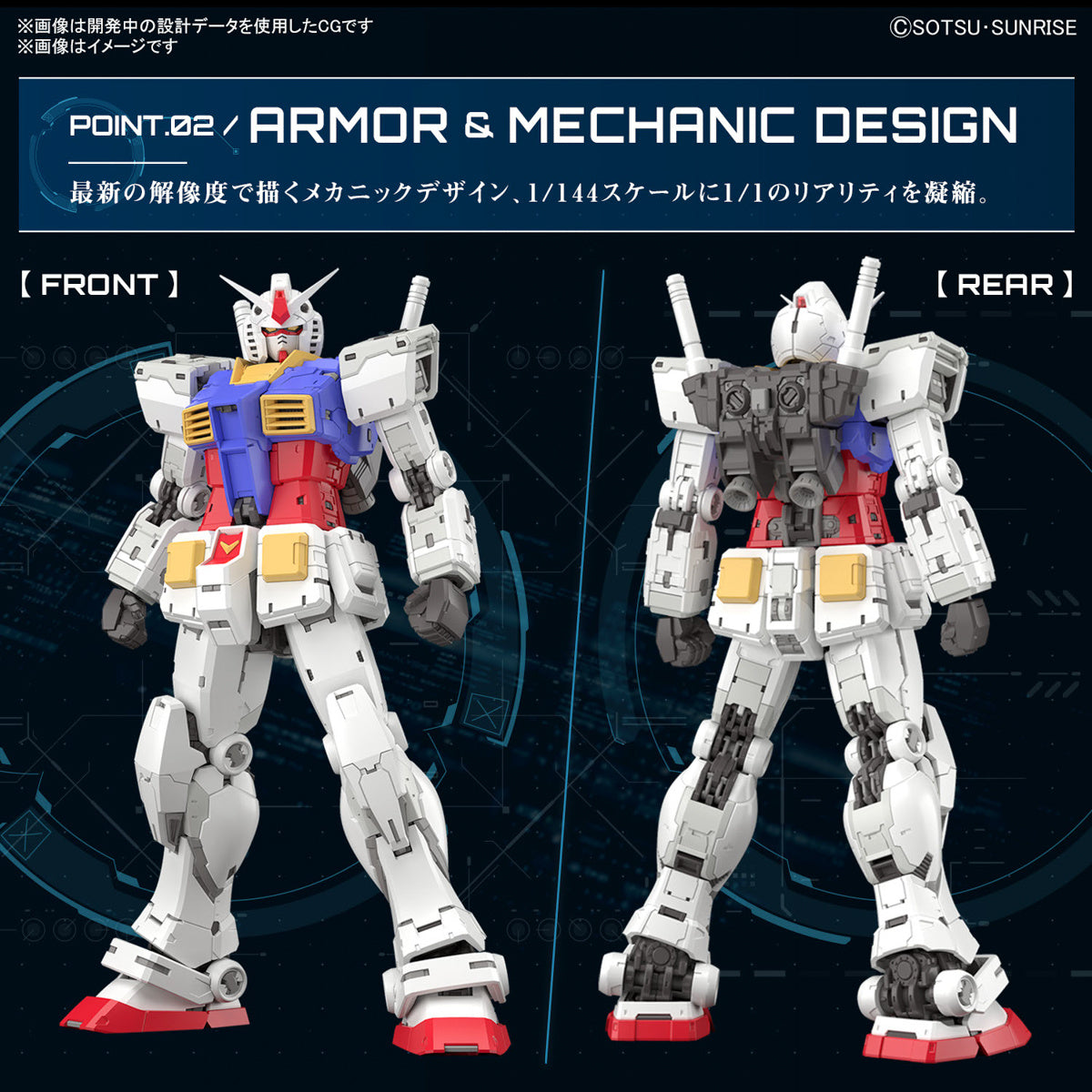 Gunpla RG 1/144 RX-78-2 Gundam Ver.2.0-Bandai-Ace Cards &amp; Collectibles