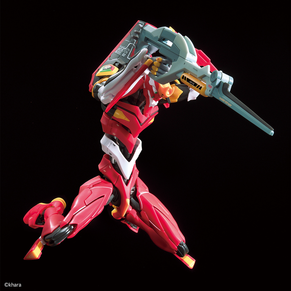 Gunpla RG Evangelion Production Model 02 Humanoid Decisive Weapon-Bandai-Ace Cards &amp; Collectibles