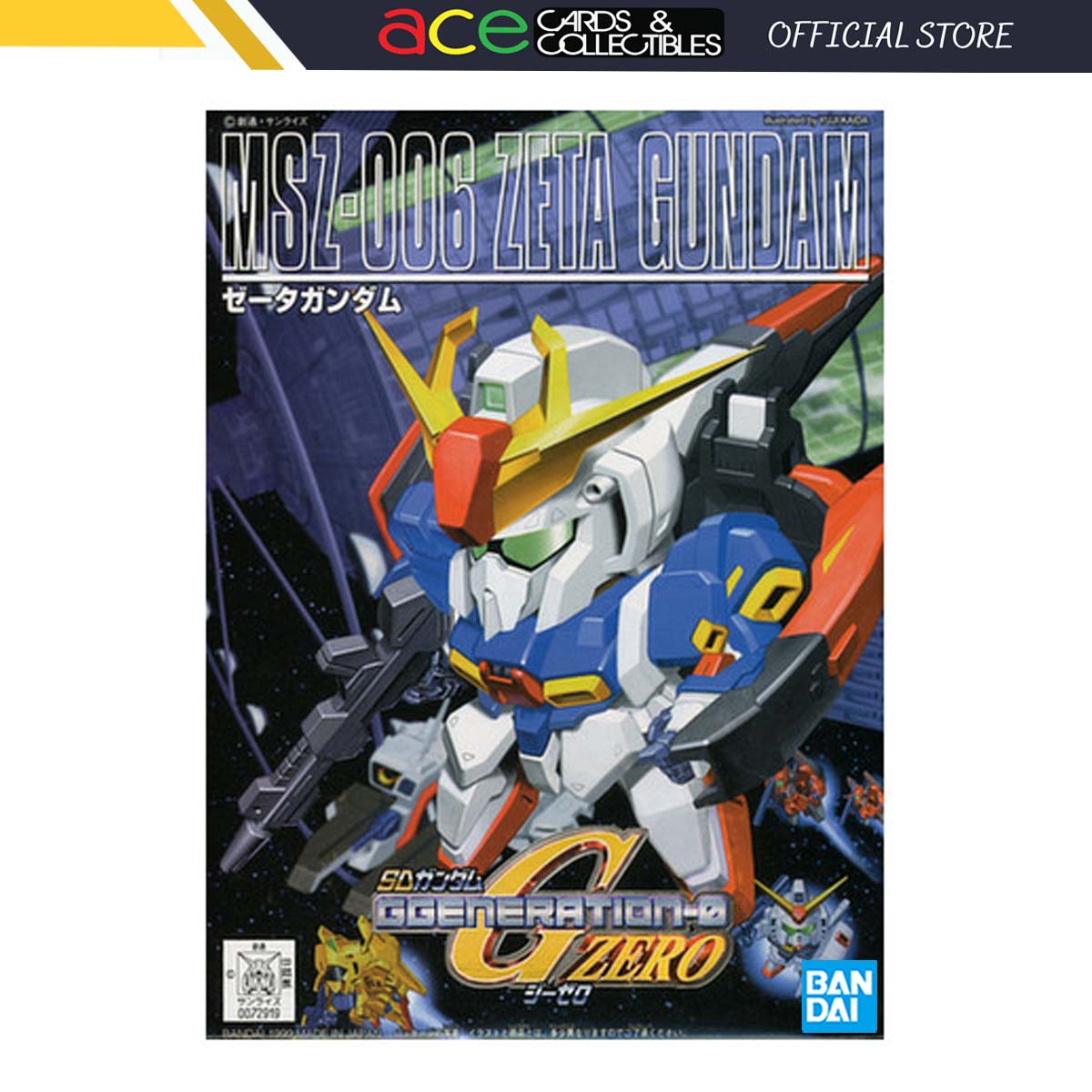 Gunpla SD BB198 Z Gundam-Bandai-Ace Cards &amp; Collectibles