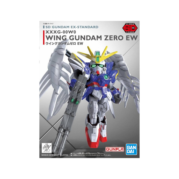 Gunpla SD EX-Standard 004 Wing Gundam Zero (EW)-Bandai-Ace Cards & Collectibles