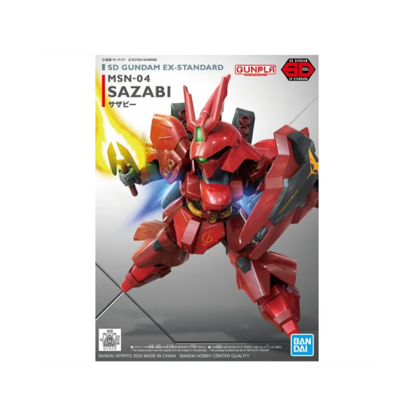 Gunpla SD EX-Standard Sazabi-Bandai-Ace Cards & Collectibles