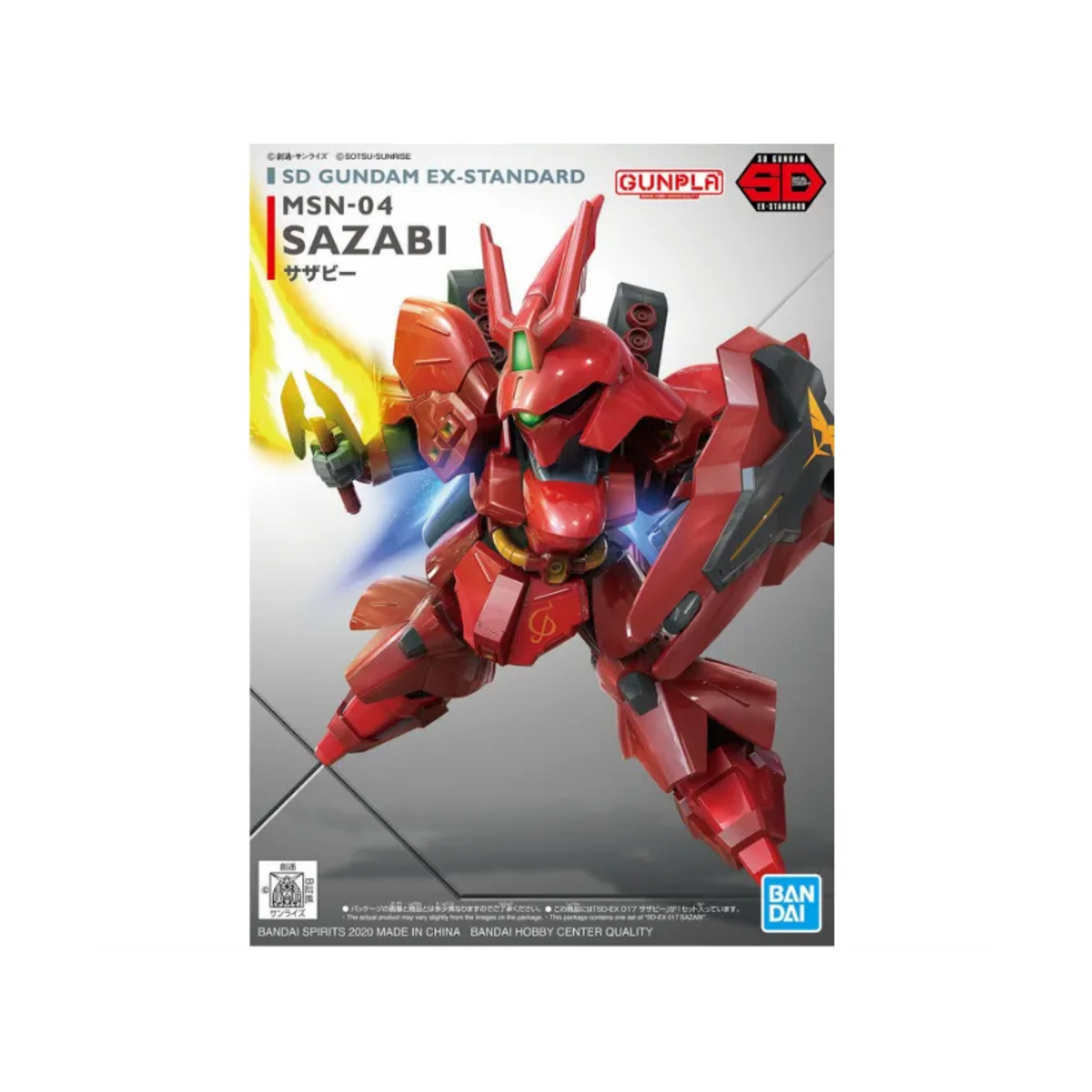 Gunpla SD EX-Standard Sazabi-Bandai-Ace Cards & Collectibles
