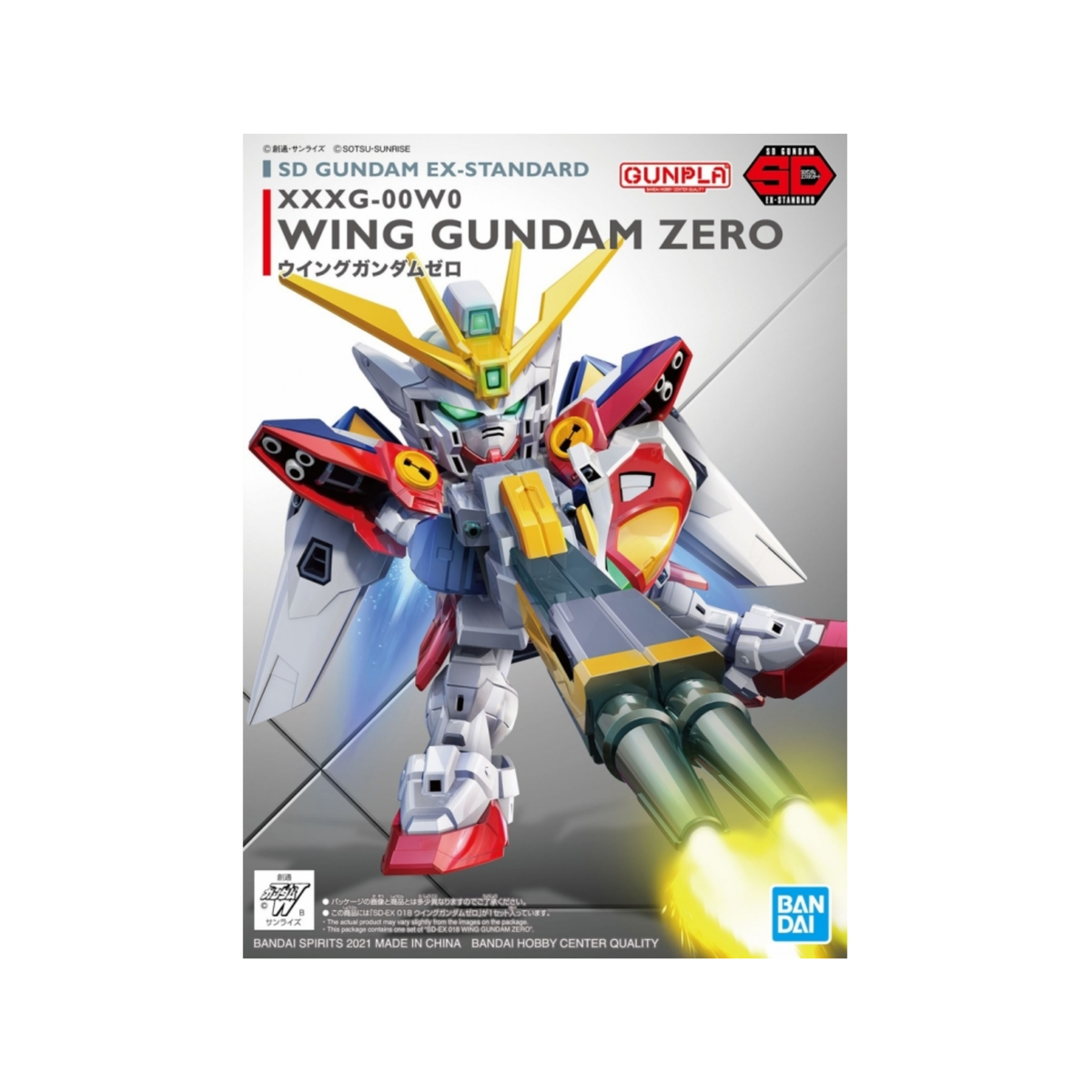 Gunpla SD EX-Standard Wing Gundam Zero-Bandai-Ace Cards & Collectibles