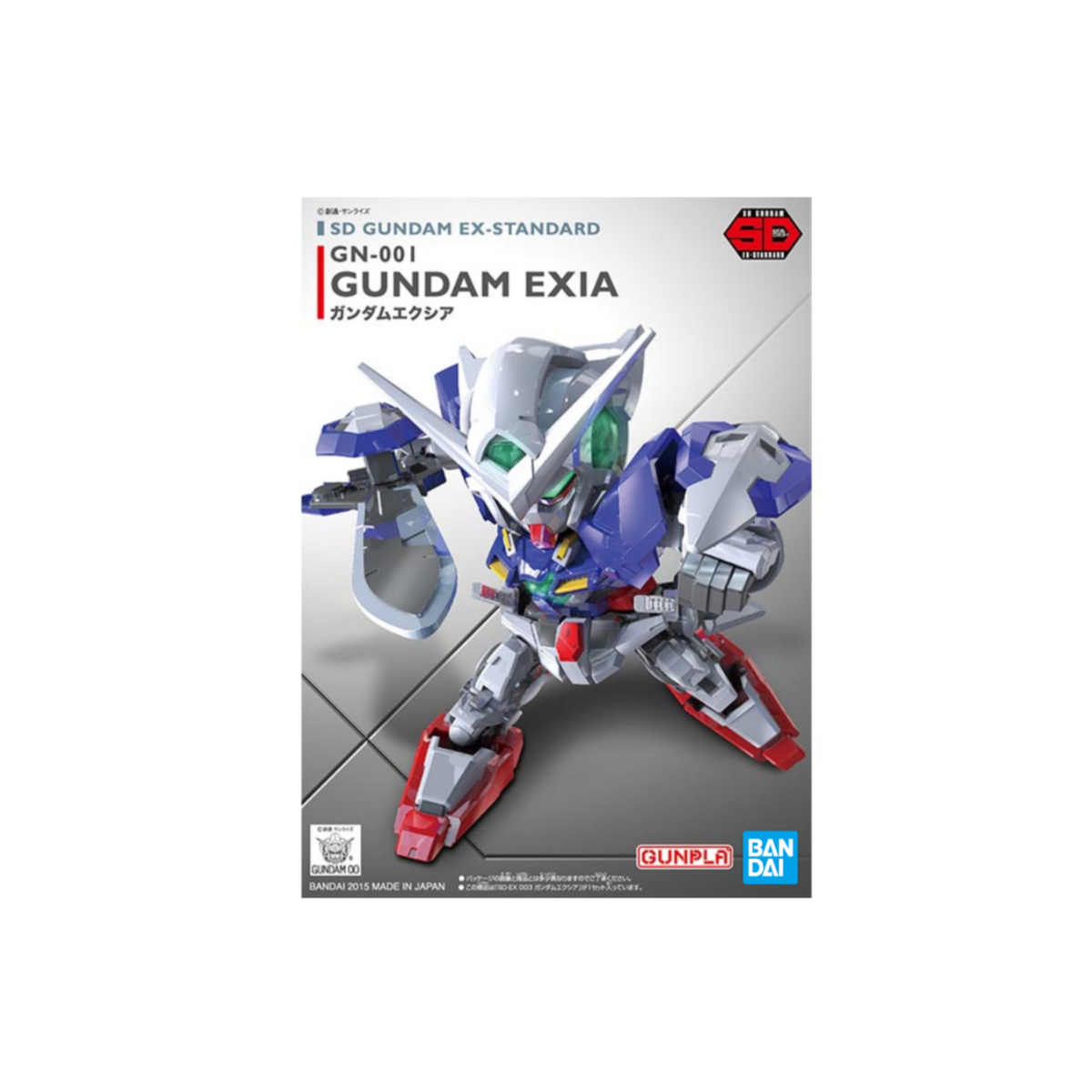 Gunpla SD Gundam EX-Standard Gundam Exia-Bandai-Ace Cards & Collectibles