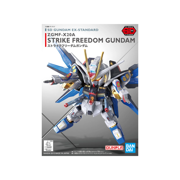 Gunpla SD Gundam EX-Standard Strike Freedom Gundam-Bandai-Ace Cards & Collectibles