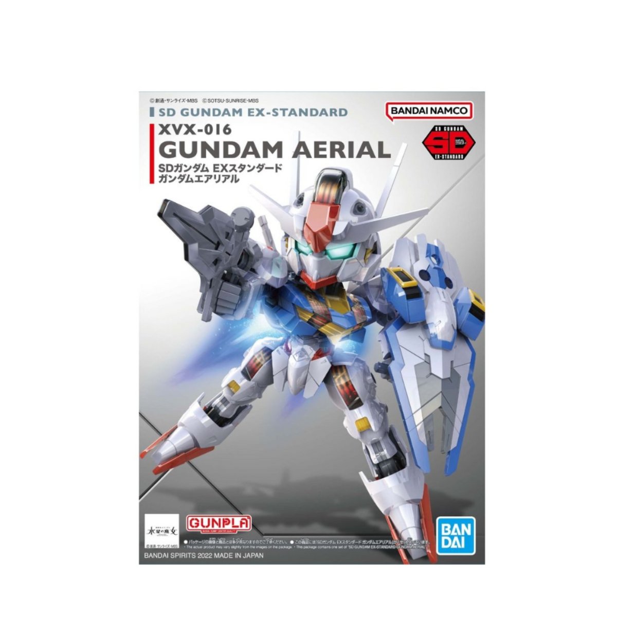Gunpla SD Gundam Ex-Standard Gundam Aerial-Bandai-Ace Cards & Collectibles