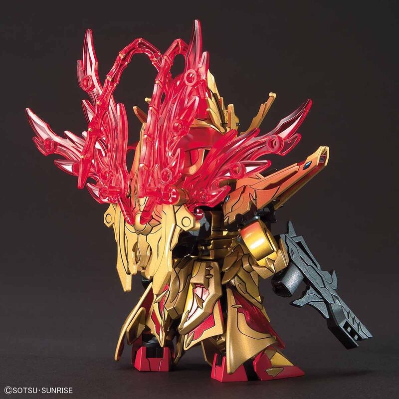 Gunpla SD Sangoku Soketsuden Akatsuki &quot;Zhou Yu&quot;-Bandai-Ace Cards &amp; Collectibles