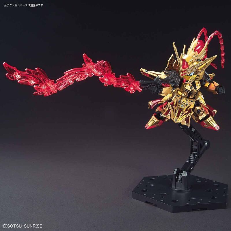 Gunpla SD Sangoku Soketsuden Akatsuki &quot;Zhou Yu&quot;-Bandai-Ace Cards &amp; Collectibles