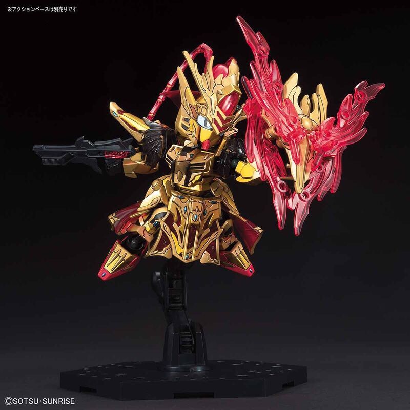 Gunpla SD Sangoku Soketsuden Akatsuki &quot;Zhou Yu&quot;-Bandai-Ace Cards &amp; Collectibles