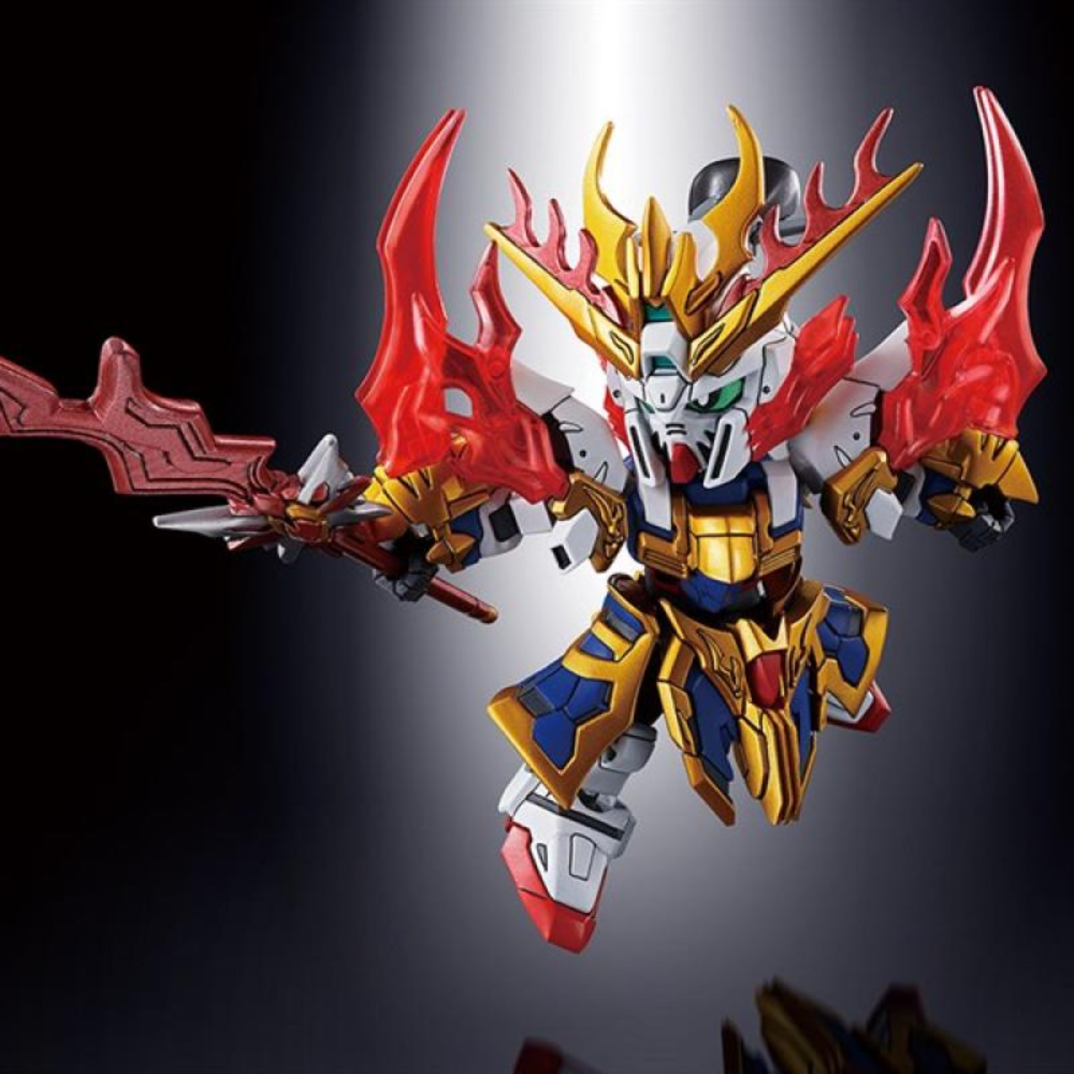 Gunpla SD Sangoku Soketsuden God Gundam "Zhang Fei"-Bandai-Ace Cards & Collectibles