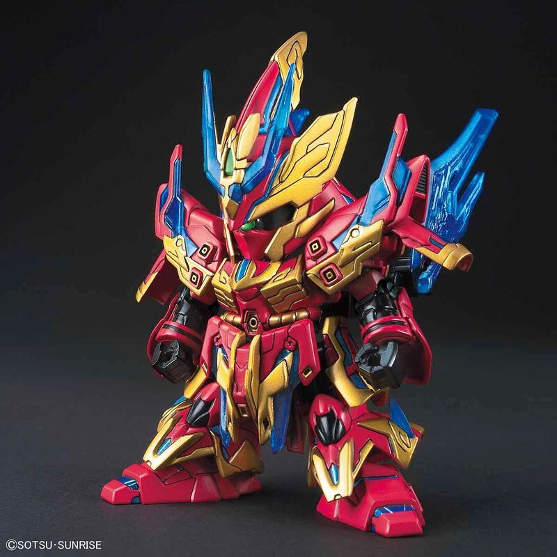 Gunpla SD Sangoku Soketsuden Sazabi &quot;Zhang Liao&quot;-Bandai-Ace Cards &amp; Collectibles