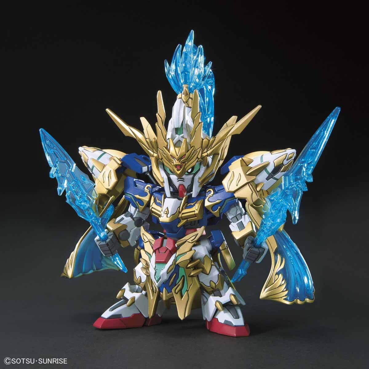 Gunpla SD Sangoku Soketsuden "Zhou Yun Gundam 00 & Bilongqu"-Bandai-Ace Cards & Collectibles