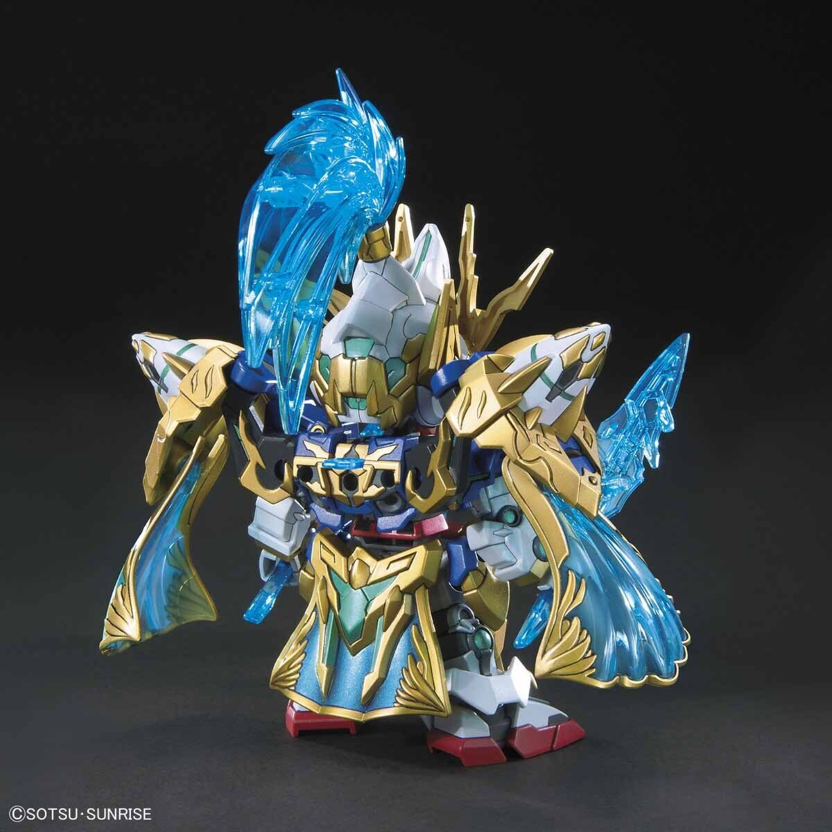 Gunpla SD Sangoku Soketsuden "Zhou Yun Gundam 00 & Bilongqu"-Bandai-Ace Cards & Collectibles
