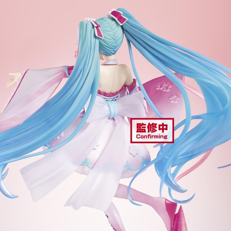 Hatsune Miku Racing Ver. Espresto Est -Dress & Hair- "Racing Miku 2019 Kimono Ver."-Bandai-Ace Cards & Collectibles
