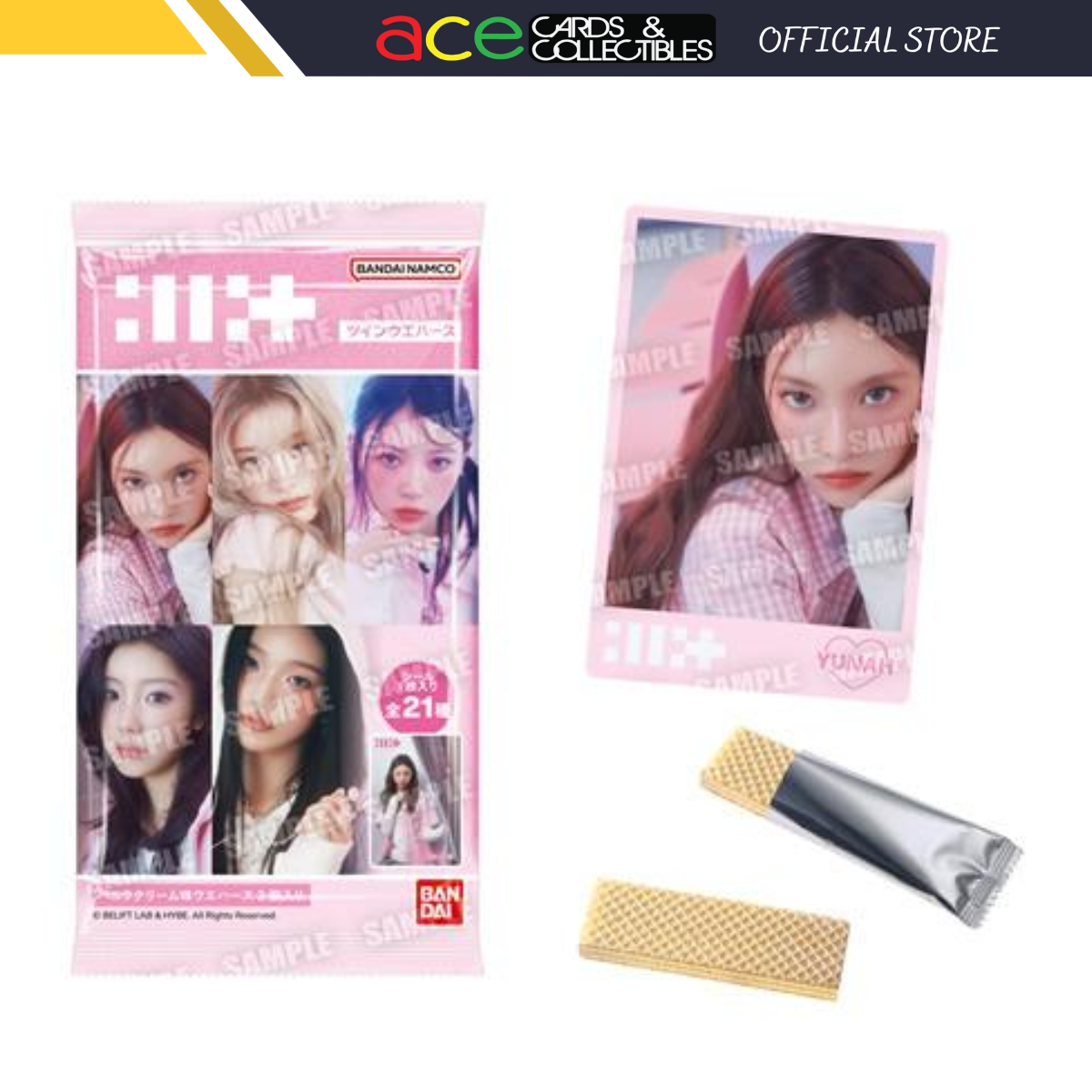ILLIT Twin Wafer Series-Single Pack (Random)-Bandai-Ace Cards & Collectibles