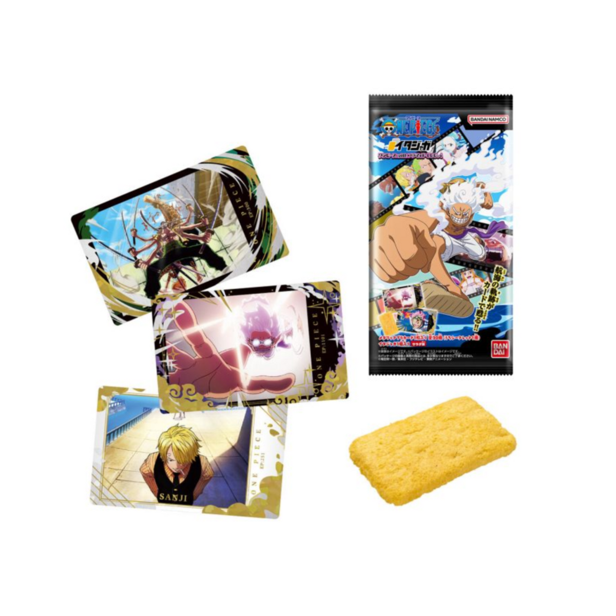 ITAJAGA One Piece With Bromide Log.4 Wafer-Single Pack (Random)-Bandai-Ace Cards & Collectibles