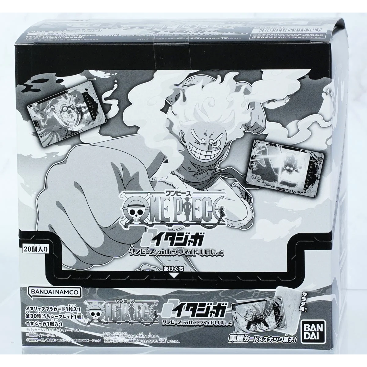 ITAJAGA One Piece With Bromide Log.4 Wafer-Whole Box (20packs)-Bandai-Ace Cards & Collectibles
