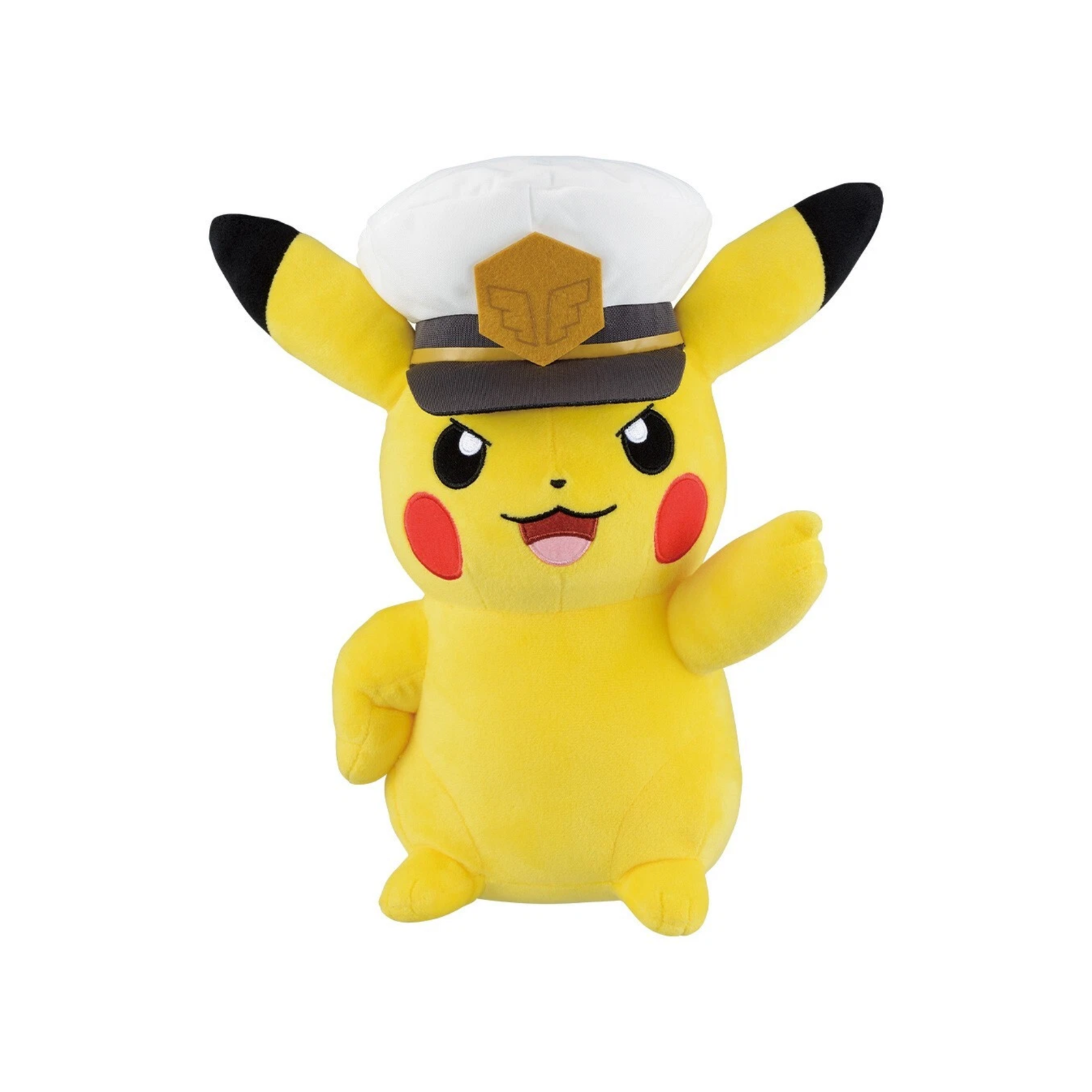 Ichiban Kuji Anime "Pokémon" Last One Prize Captain Pikachu Plush Toy-Bandai-Ace Cards & Collectibles