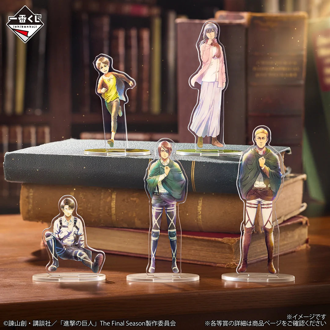 Ichiban Kuji Attack on Titan ~Each Person's RESOLVE~-Loose Tix-Bandai-Ace Cards & Collectibles