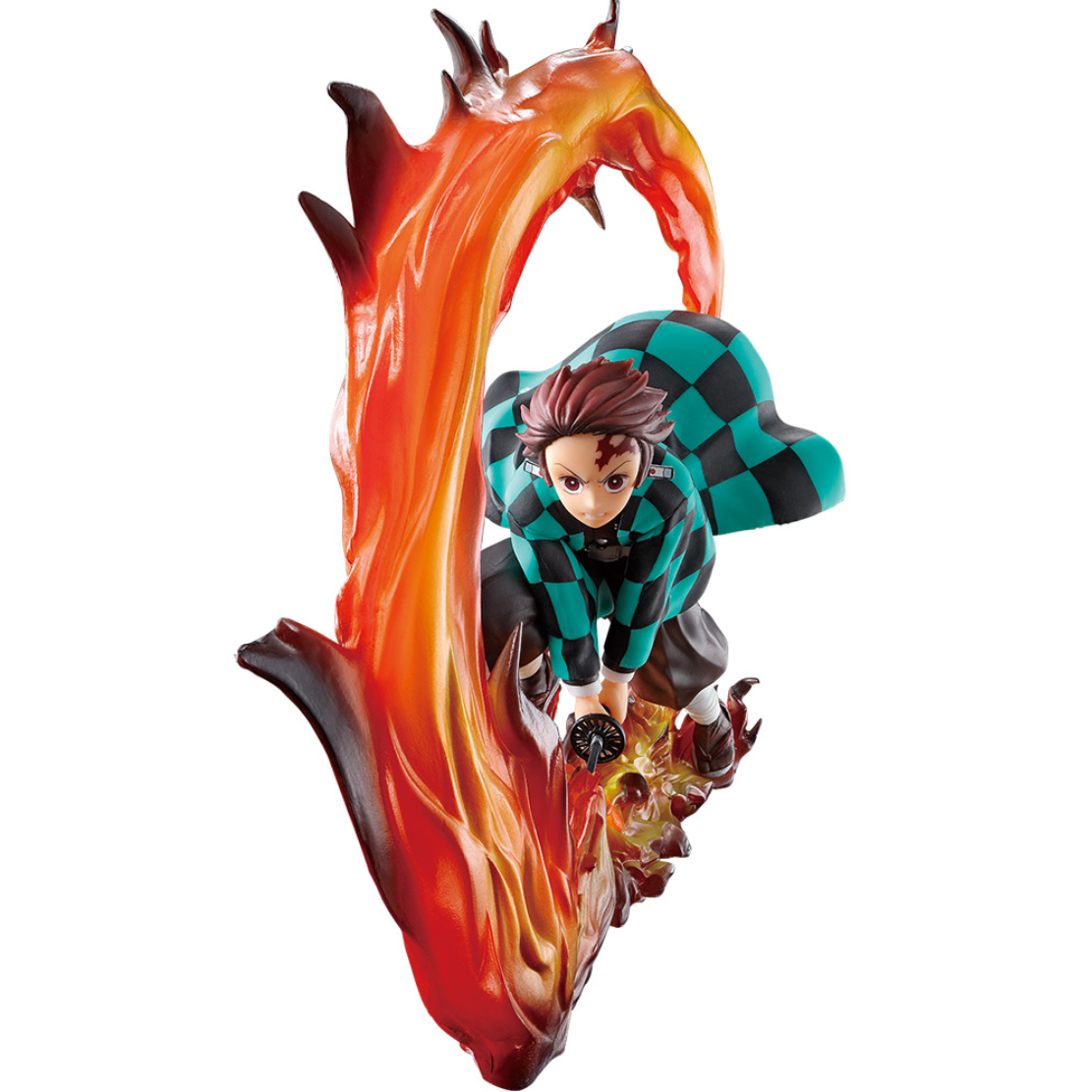 Ichiban Kuji Demon Slayer: Kimetsu no Yaiba ~Sword and fire up your heart~ A Prize / D Prize-A Prize-Bandai-Ace Cards & Collectibles