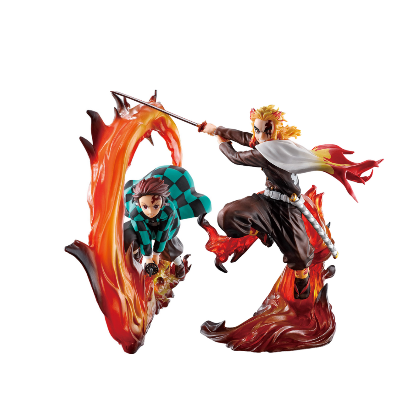 Ichiban Kuji Demon Slayer: Kimetsu no Yaiba ~Sword and fire up your heart~ A Prize / D Prize-A Prize-Bandai-Ace Cards & Collectibles