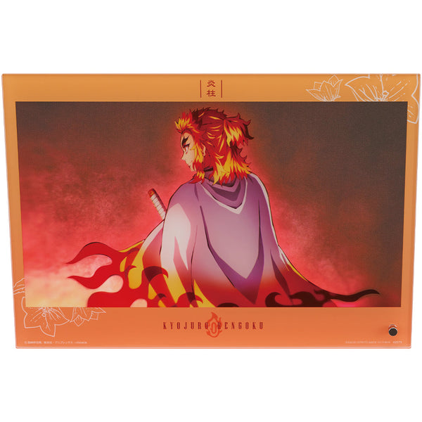 Ichiban Kuji Demon Slayer: Kimetsu no Yaiba ~The City Where Demons Dwell~The Second "Prize F - Acrylic Visual Board Rengoku Kyoujuro"-Bandai-Ace Cards & Collectibles