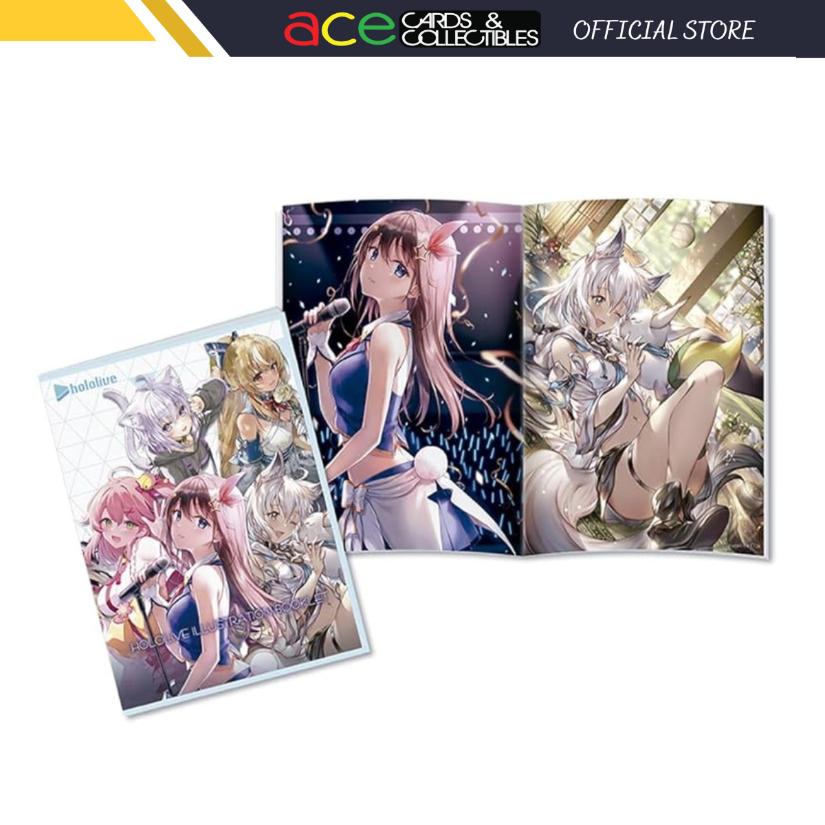Ichiban Kuji Hololive Vol.2 Last one prize Hololive illustration booklet-Bandai-Ace Cards & Collectibles