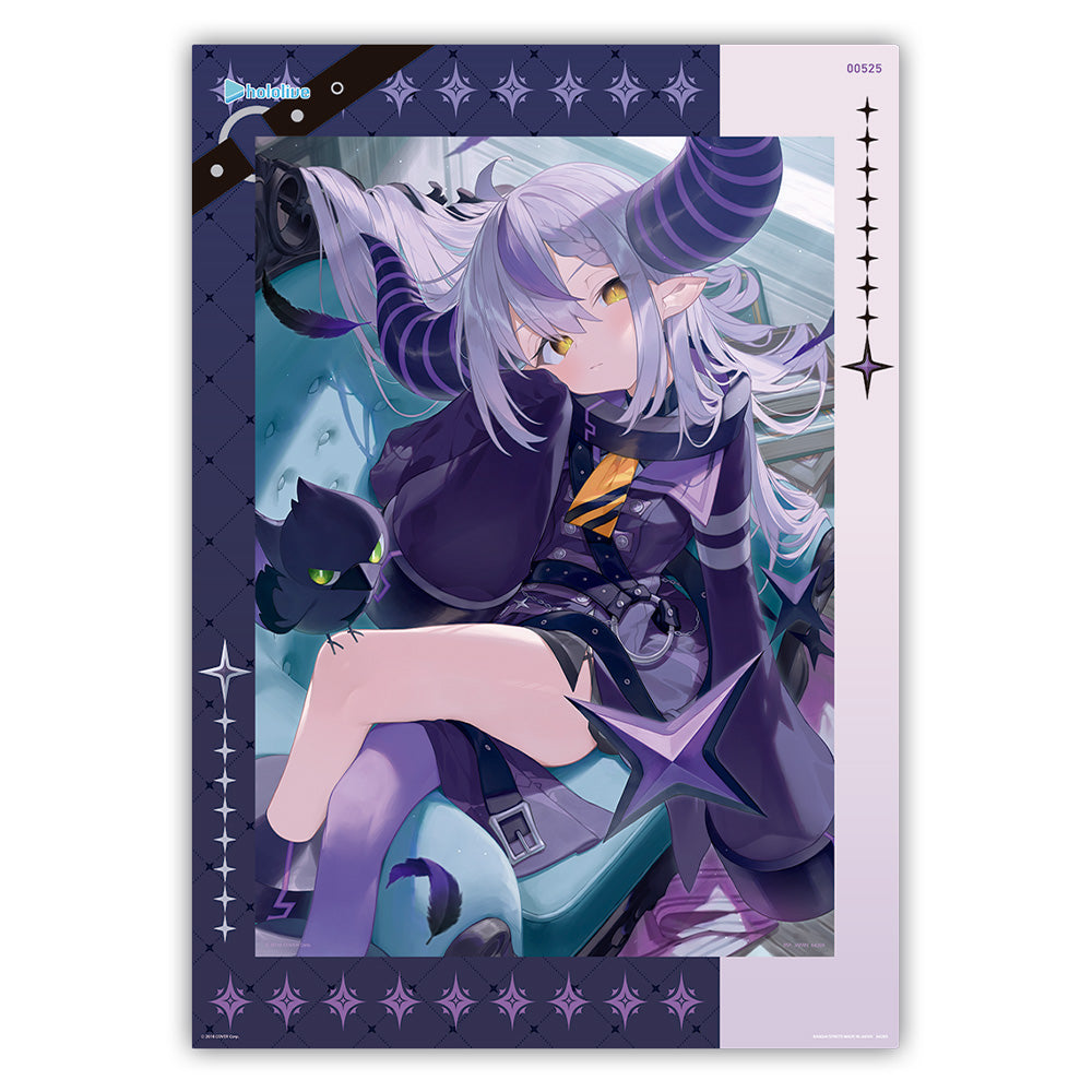 Ichiban Kuji Hololive vol.4 Visual Board Prize-Laplace Darkness-Bandai-Ace Cards & Collectibles