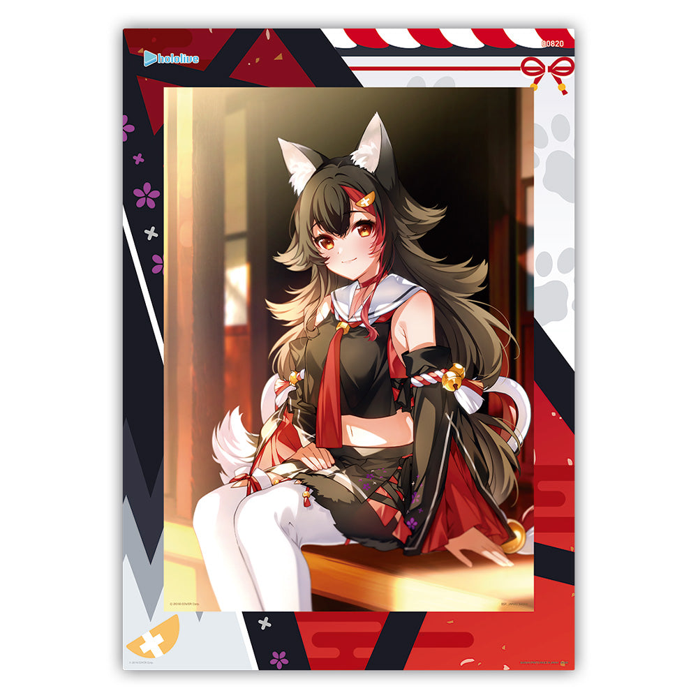 Ichiban Kuji Hololive vol.4 Visual Board Prize-Ogami Mio-Bandai-Ace Cards & Collectibles