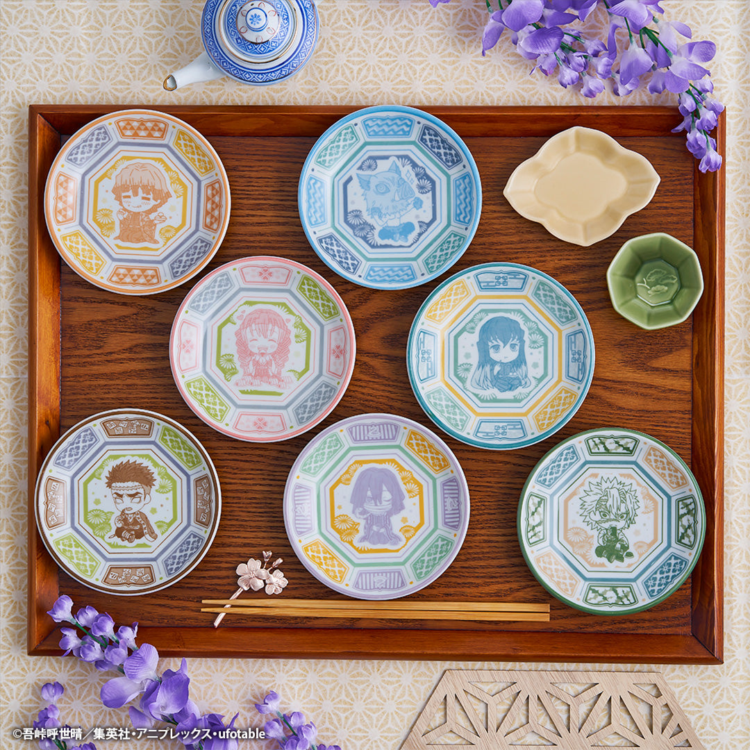 Ichiban Kuji Ichiban Kuji Demon Slayer: Kimetsu no Yaiba ~The City Where Demons Dwell~The Second "Prize G" - Small Glass Plate-Bandai-Ace Cards & Collectibles