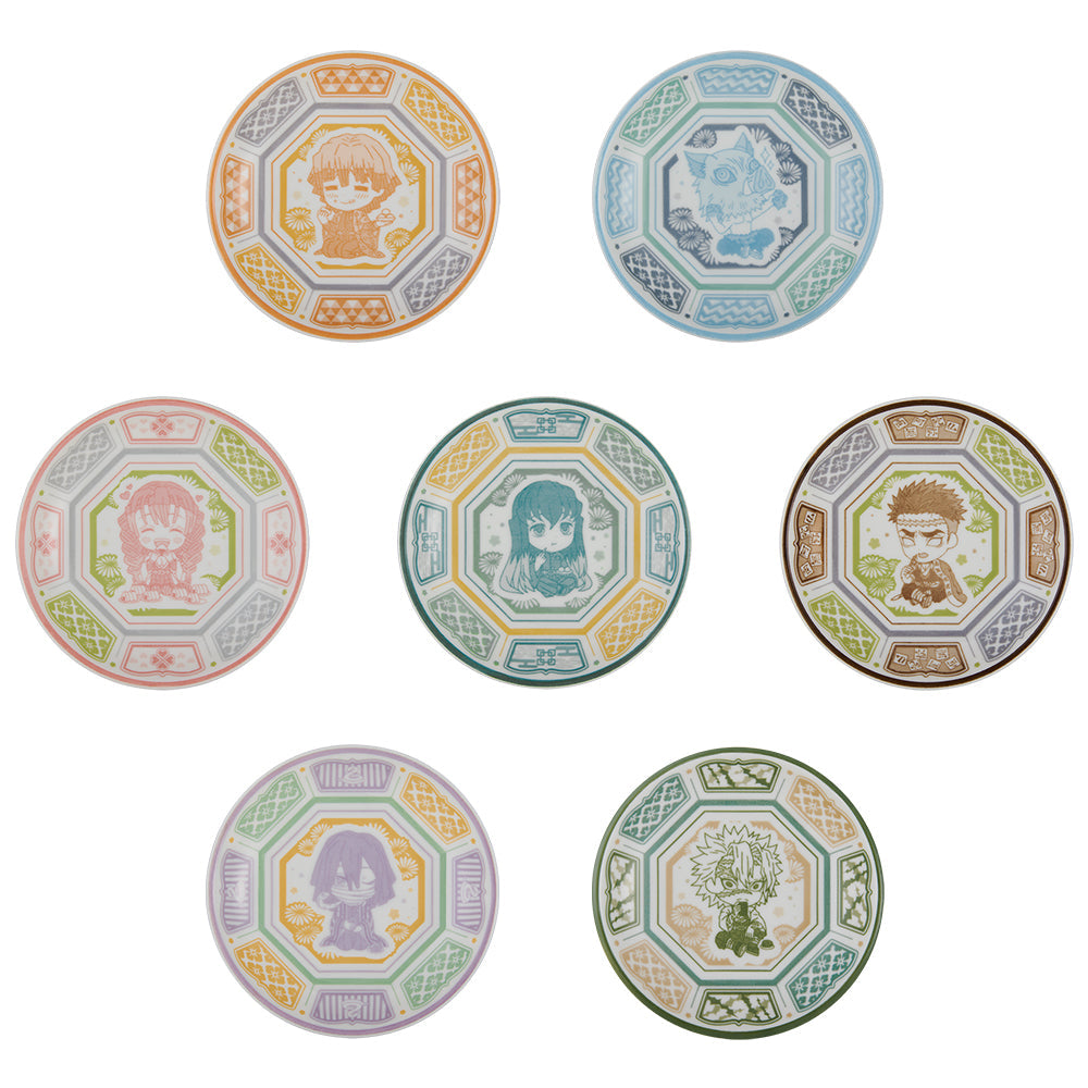 Ichiban Kuji Ichiban Kuji Demon Slayer: Kimetsu no Yaiba ~The City Where Demons Dwell~The Second "Prize G" - Small Glass Plate-Bandai-Ace Cards & Collectibles