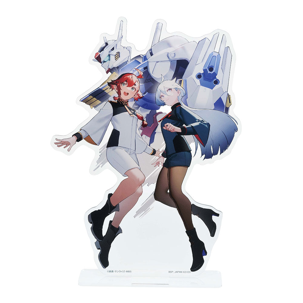 Ichiban Kuji Mobile Suit Gundam The Witch From Mercury ~ "Last Prize - Last Prize Visual Stand-Bandai-Ace Cards & Collectibles