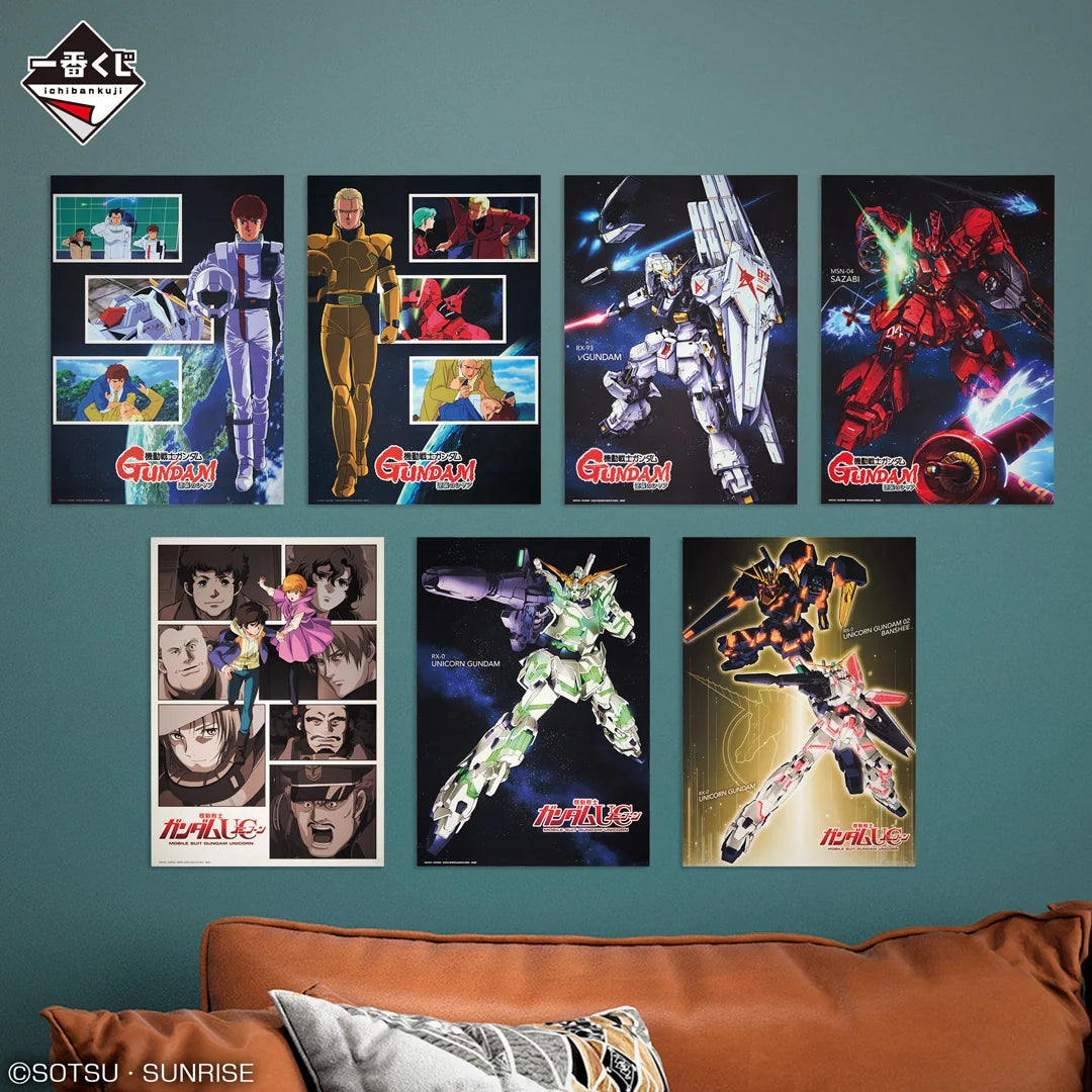 Ichiban Kuji Mobile Suit Gundam UNIVERSAL CENTURY SAGA-Bandai-Ace Cards & Collectibles
