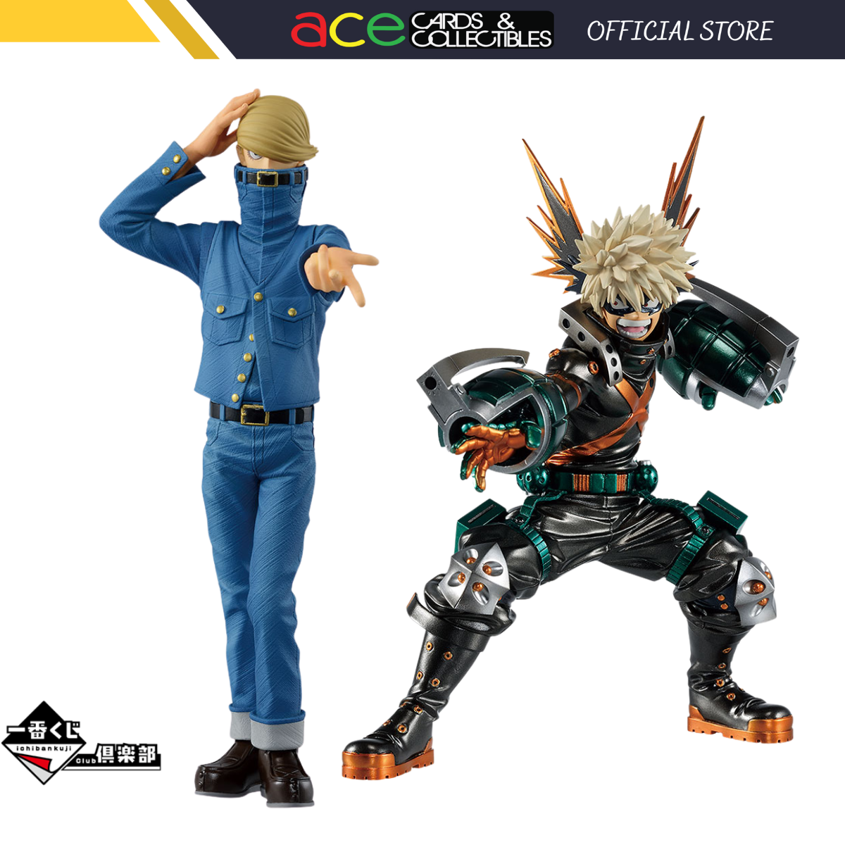 Ichiban Kuji My Hero Academia The Top 5! C Prize / Last Prize-Bakugo (Last)-Bandai-Ace Cards & Collectibles