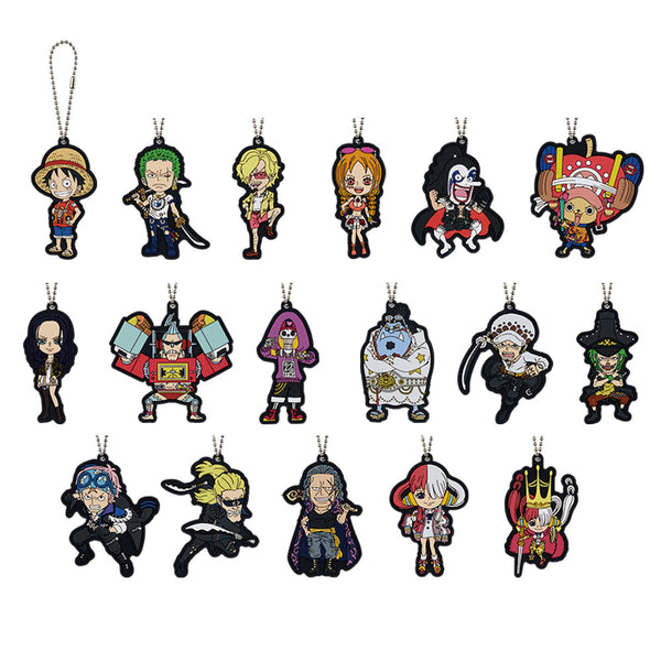 Ichiban Kuji One Piece Film Red -More Beat- " I Prize - Rubber Charm-Bandai-Ace Cards & Collectibles