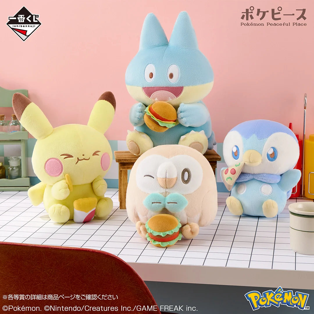 Ichiban Kuji Pokemon Peaceful -Welcome to The "PEACE" Diner-Bandai-Ace Cards & Collectibles