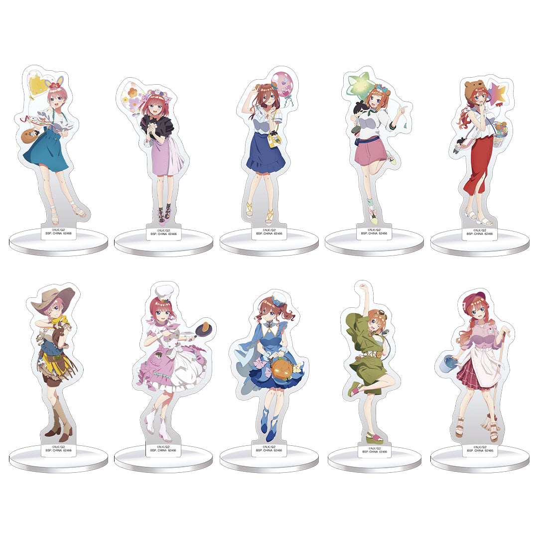 Ichiban Kuji The Quintessential Quintuplets ∬ ~The Best Holiday ~ K Prize Acrylic Stand-Bandai-Ace Cards & Collectibles