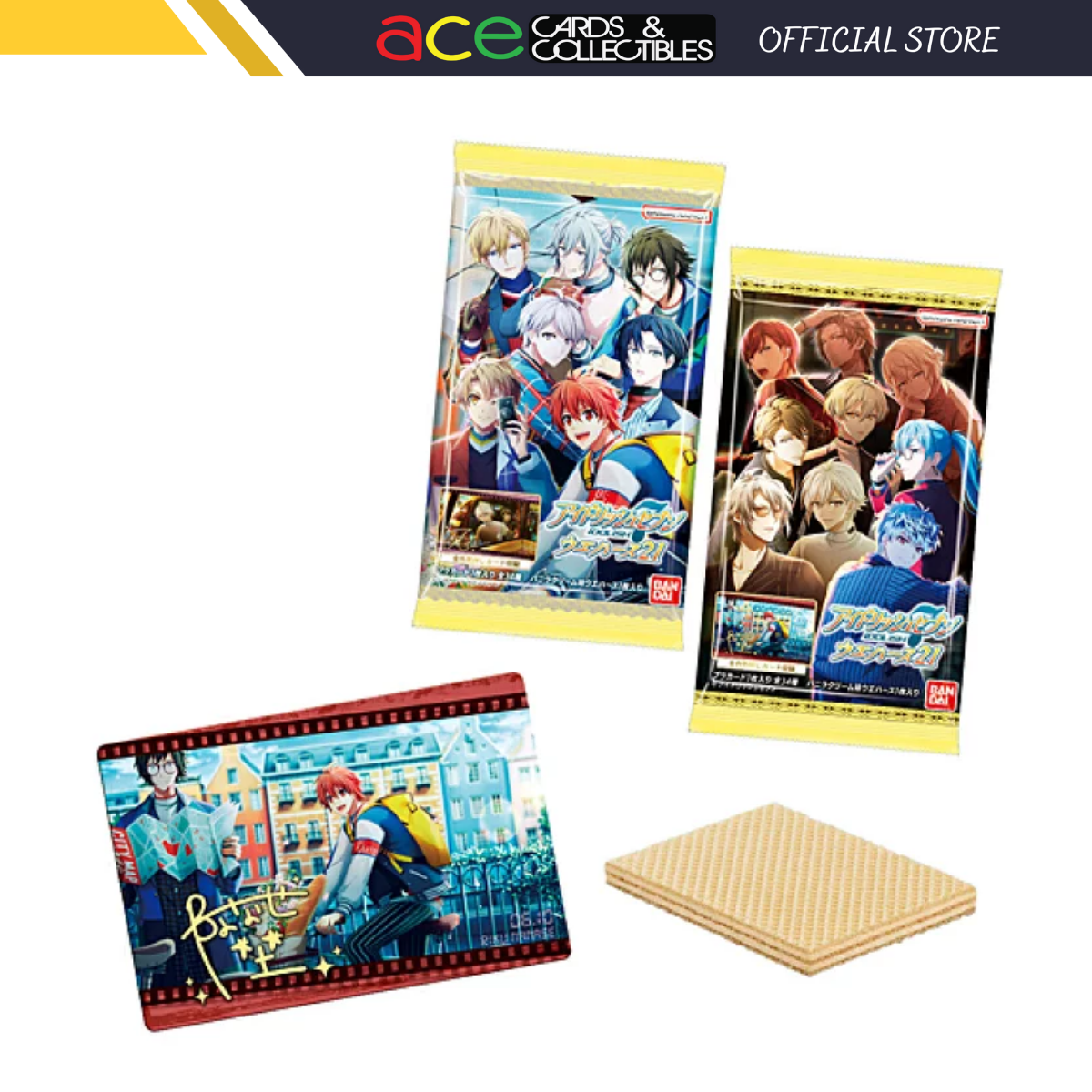 Idolish7 Metallic Card Collection Wafers 21-Single Pack (Random)-Bandai-Ace Cards & Collectibles