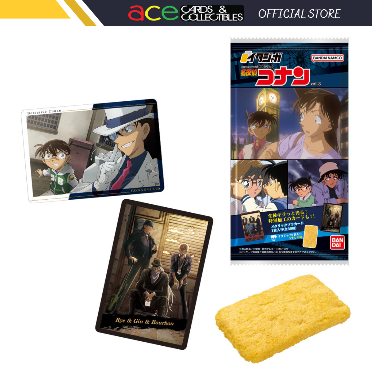 Itajaga Detective Conan Vol.3-Single Pack-Bandai-Ace Cards &amp; Collectibles