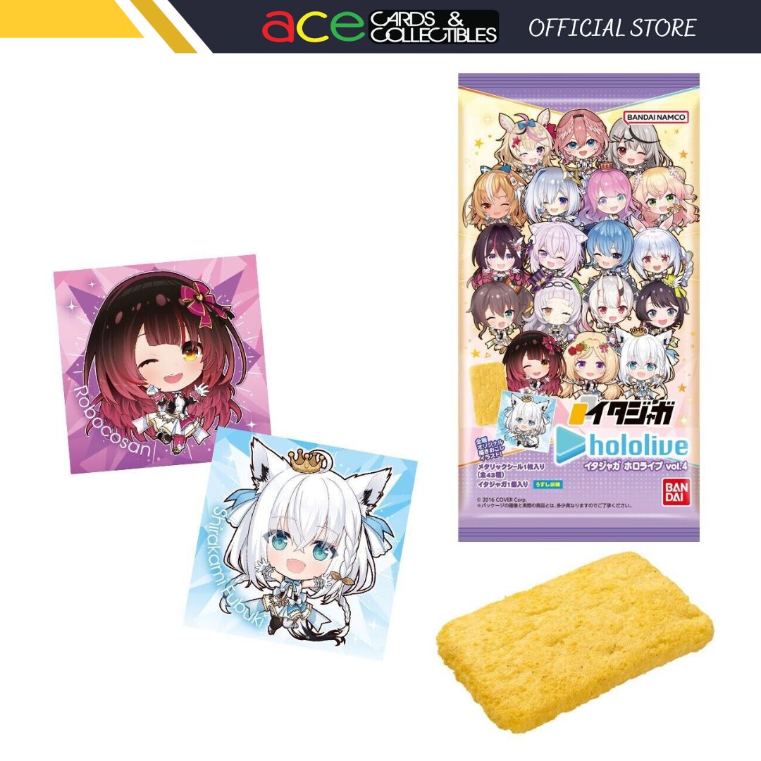 Itajaga Hololive Vol.4 Wafers-Single Pack (Random)-Bandai-Ace Cards & Collectibles